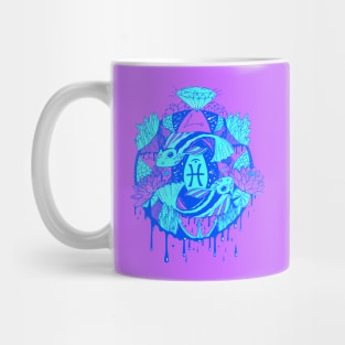 Blue Mystic Pisces Motion Mug